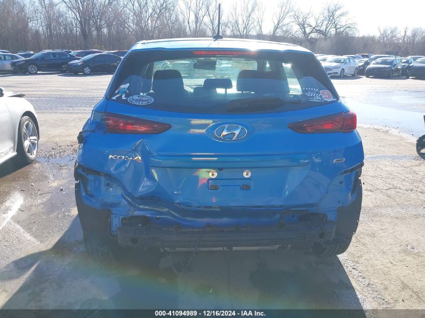 2019 Hyundai Kona Se VIN: KM8K1CAA3KU340152 Lot: 41094989