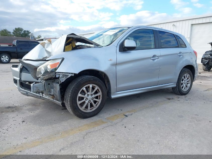 2011 Mitsubishi Outlander Sport Es VIN: JA4AP3AU8BZ012831 Lot: 41095009