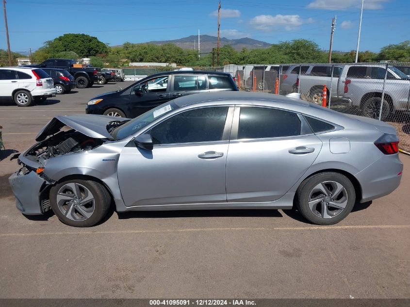 2019 Honda Insight Lx VIN: 19XZE4F14KE023761 Lot: 41095091