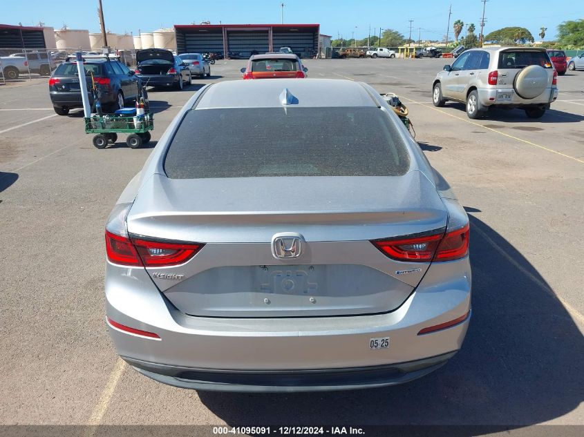 2019 Honda Insight Lx VIN: 19XZE4F14KE023761 Lot: 41095091