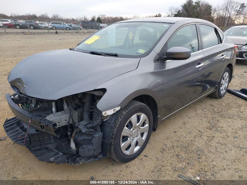 VIN 3N1AB7AP5FY375886 2015 Nissan Sentra, S no.2