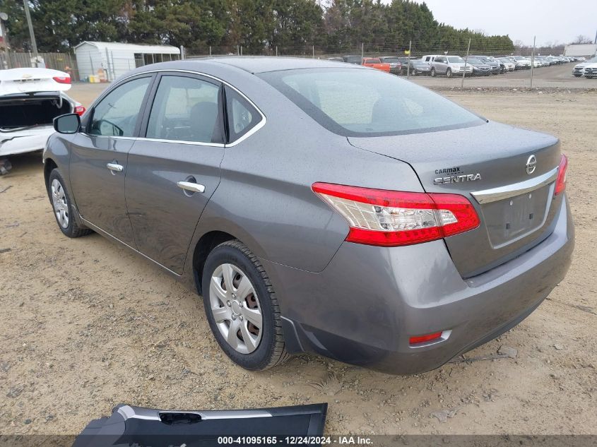 VIN 3N1AB7AP5FY375886 2015 Nissan Sentra, S no.3