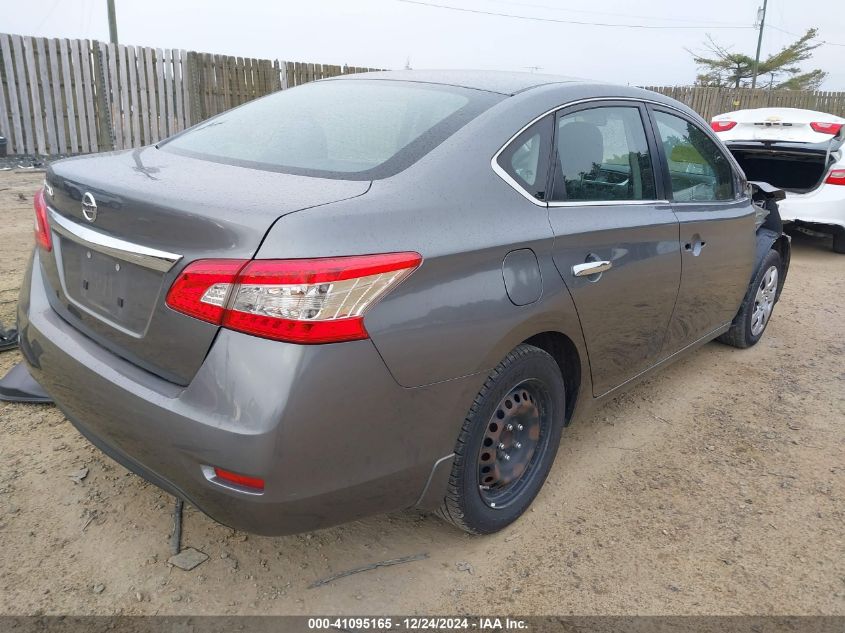 VIN 3N1AB7AP5FY375886 2015 Nissan Sentra, S no.4