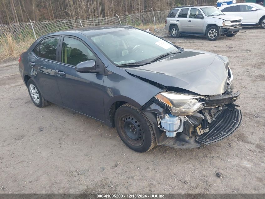 VIN 5YFBURHE0GP461233 2016 Toyota Corolla, L no.1