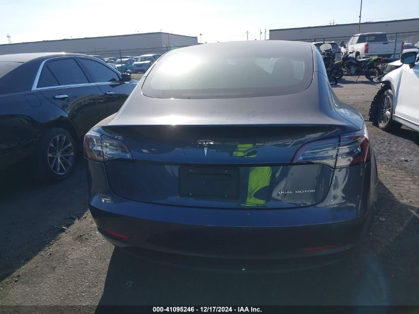 2020 Tesla Model 3 Long Range Dual Motor All-Wheel Drive VIN: 5YJ3E1EB4LF798104 Lot: 41095246