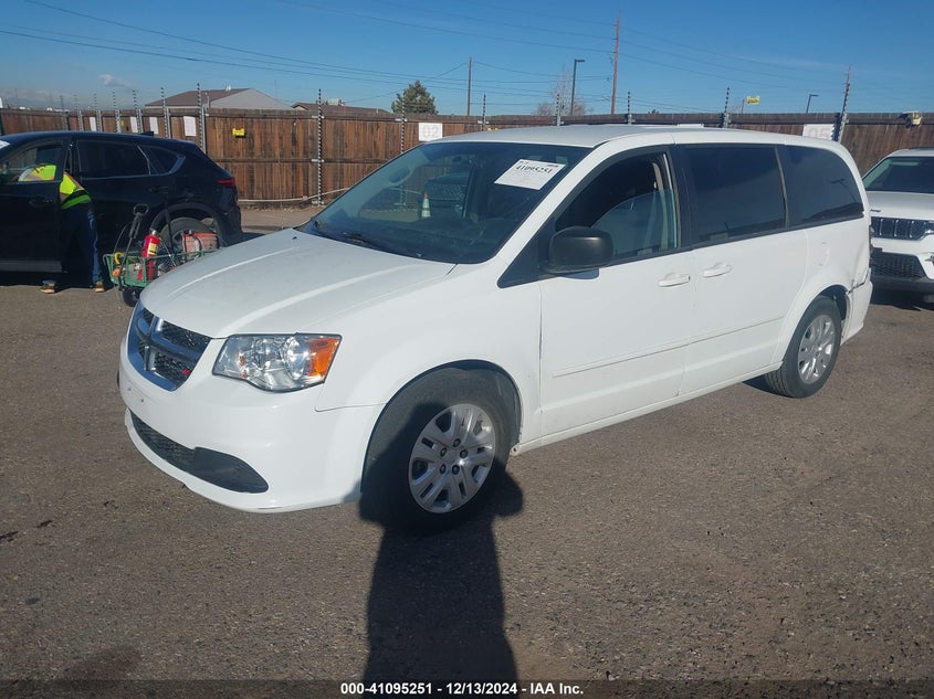 2014 DODGE GRAND CARAVAN SE - 2C4RDGBG2ER393463