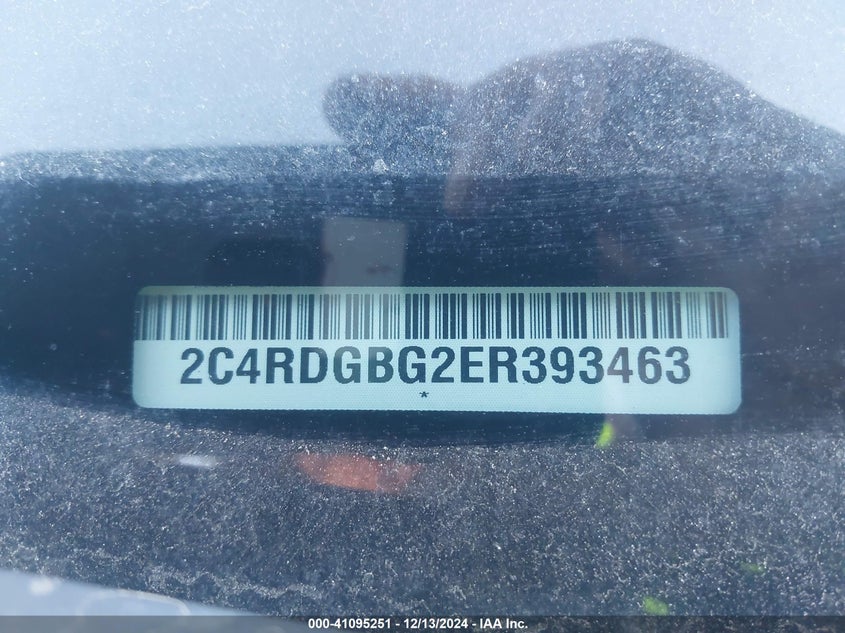 2014 DODGE GRAND CARAVAN SE - 2C4RDGBG2ER393463