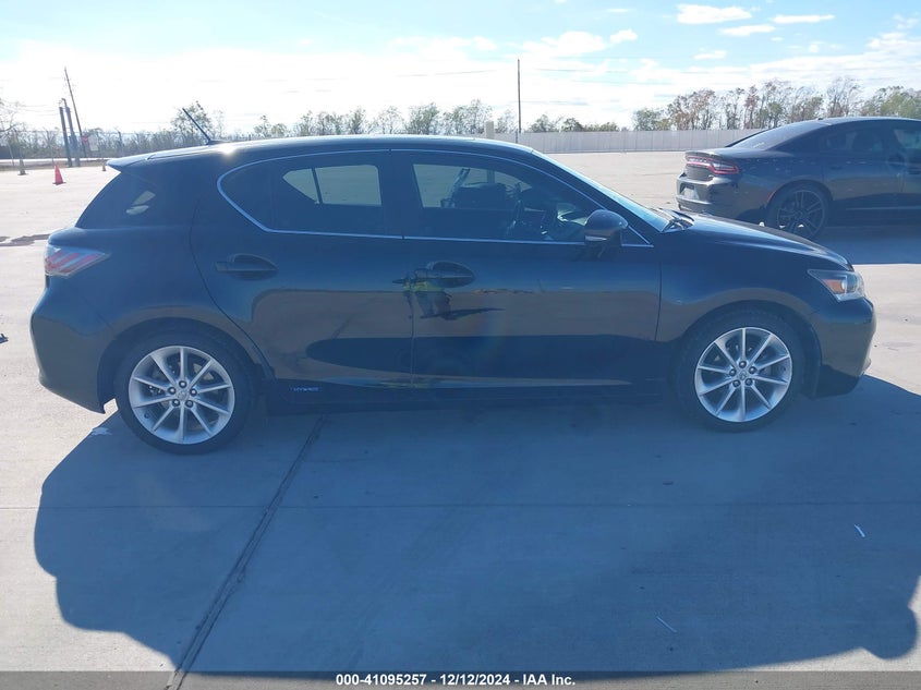 2013 LEXUS CT 200H VIN: JTHKD5BH5D2153706