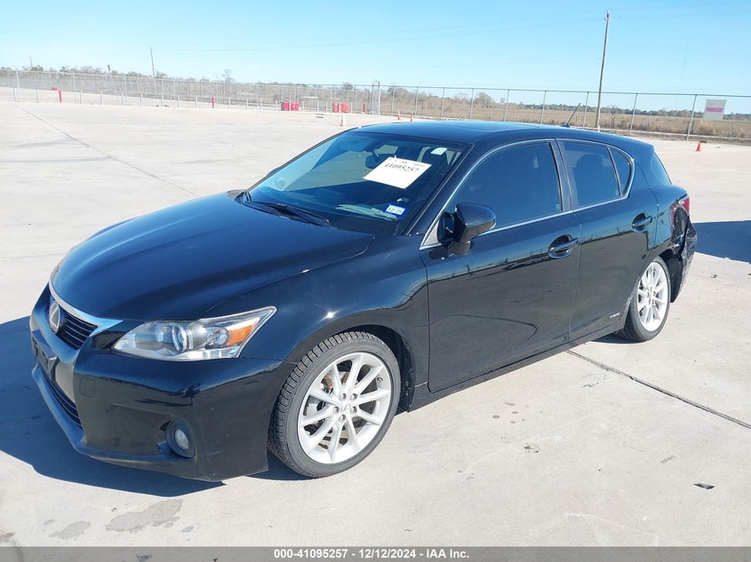 2013 LEXUS CT 200H VIN: JTHKD5BH5D2153706