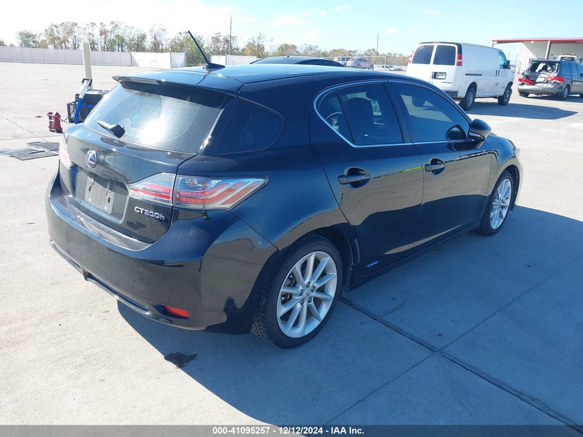 2013 LEXUS CT 200H VIN: JTHKD5BH5D2153706