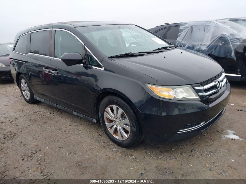 VIN 5FNRL5H4XEB018758 2014 Honda Odyssey, EX no.1