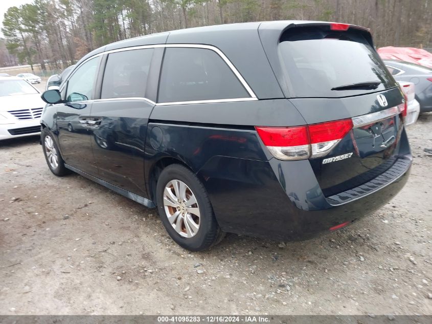 VIN 5FNRL5H4XEB018758 2014 Honda Odyssey, EX no.3