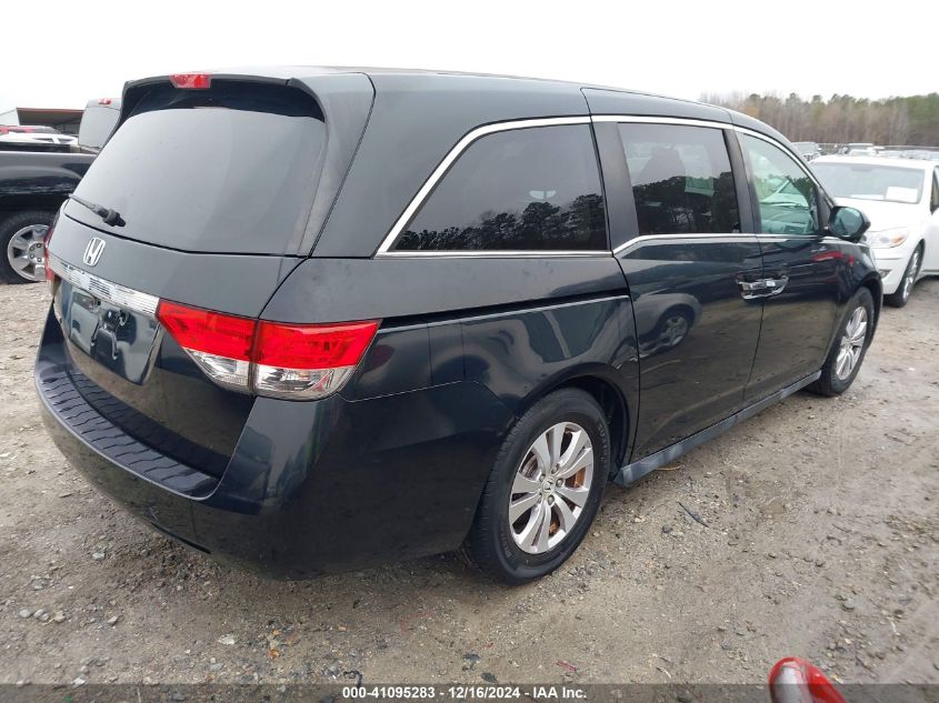 VIN 5FNRL5H4XEB018758 2014 Honda Odyssey, EX no.4