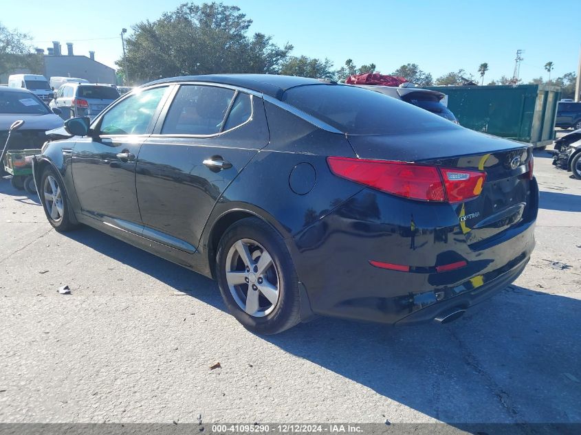 VIN 5XXGM4A79FG429568 2015 KIA OPTIMA no.3