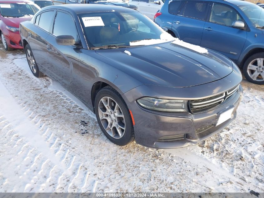 VIN 2C3CDXFG3FH806387 2015 Dodge Charger, SE no.1