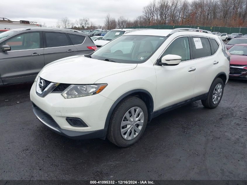 VIN 5N1AT2MV1GC827278 2016 Nissan Rogue, S no.2