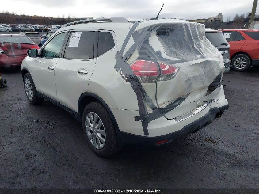 VIN 5N1AT2MV1GC827278 2016 Nissan Rogue, S no.3