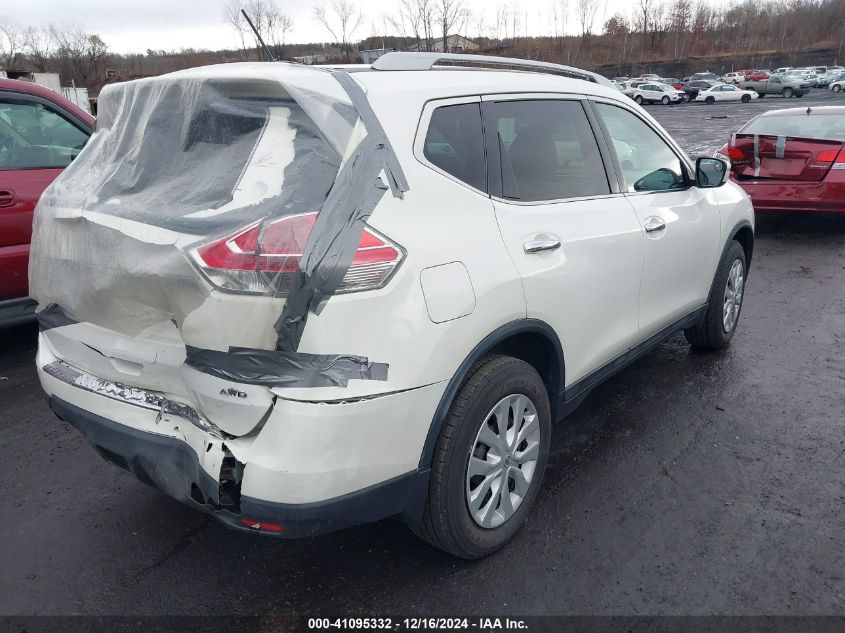 VIN 5N1AT2MV1GC827278 2016 Nissan Rogue, S no.4