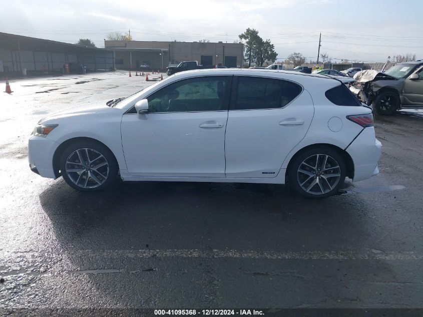 VIN JTHKD5BH2F2229305 2015 Lexus CT, 200H no.14