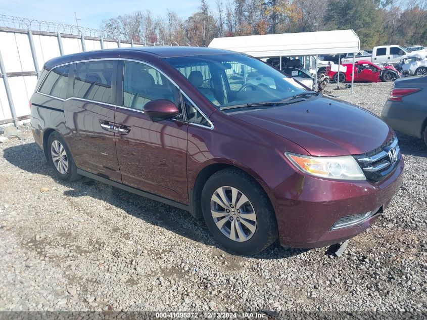 VIN 5FNRL5H42FB019016 2015 HONDA ODYSSEY no.1