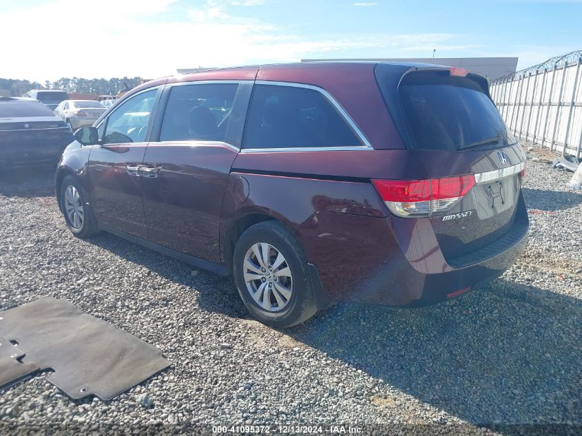 VIN 5FNRL5H42FB019016 2015 HONDA ODYSSEY no.3