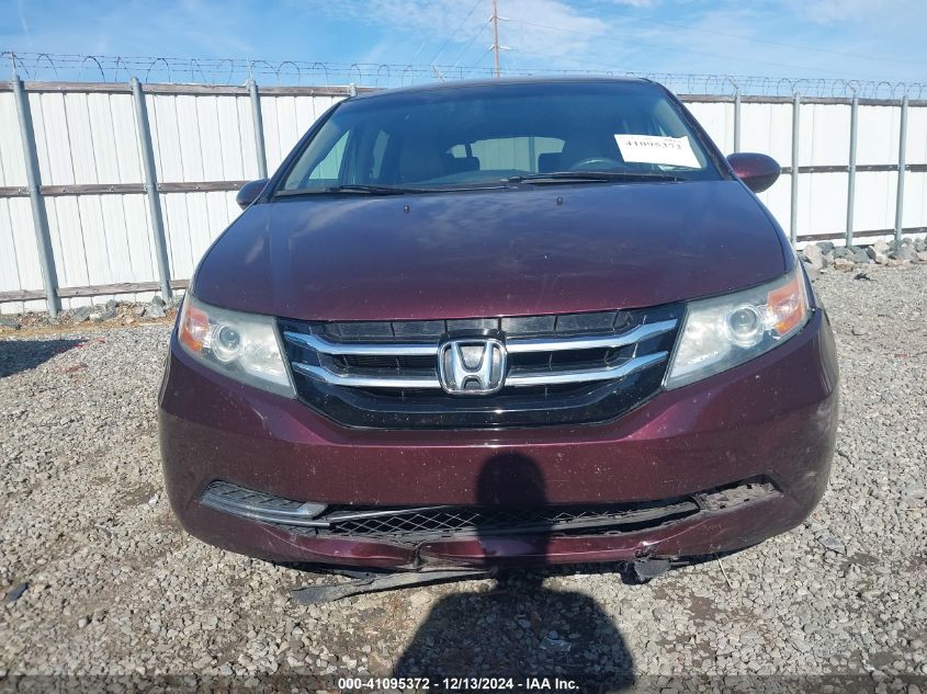 VIN 5FNRL5H42FB019016 2015 HONDA ODYSSEY no.6