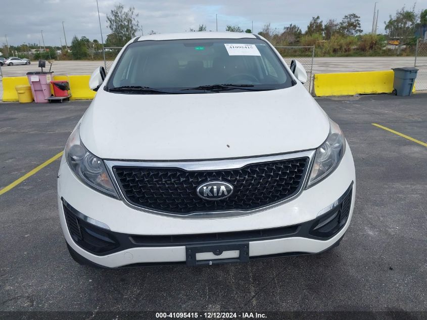 2016 Kia Sportage Lx VIN: KNDPB3AC7G7871062 Lot: 41095415