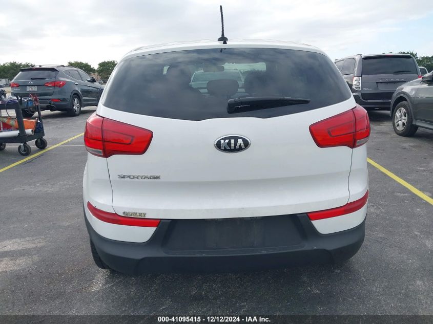 2016 Kia Sportage Lx VIN: KNDPB3AC7G7871062 Lot: 41095415