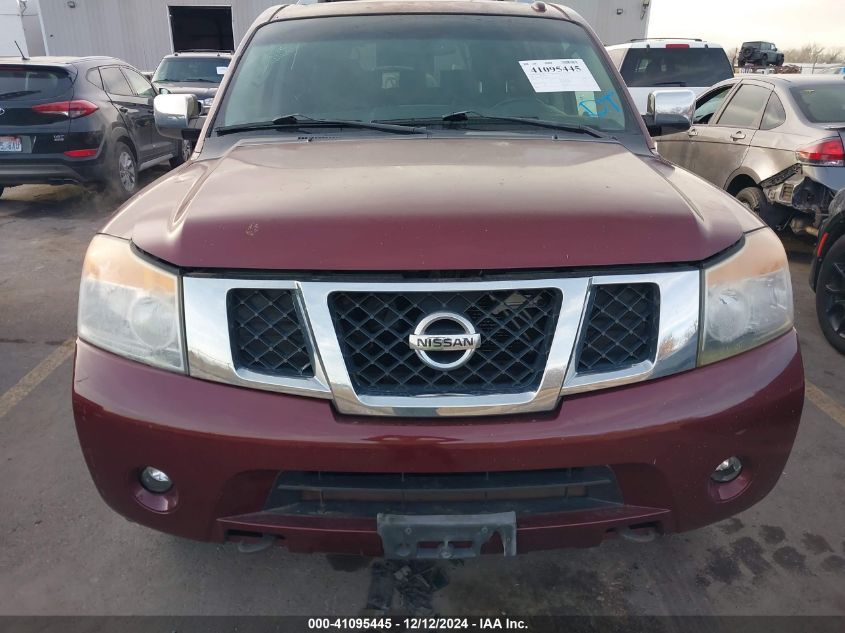 2011 Nissan Armada Sl VIN: 5N1BA0NC7BN608222 Lot: 41095445