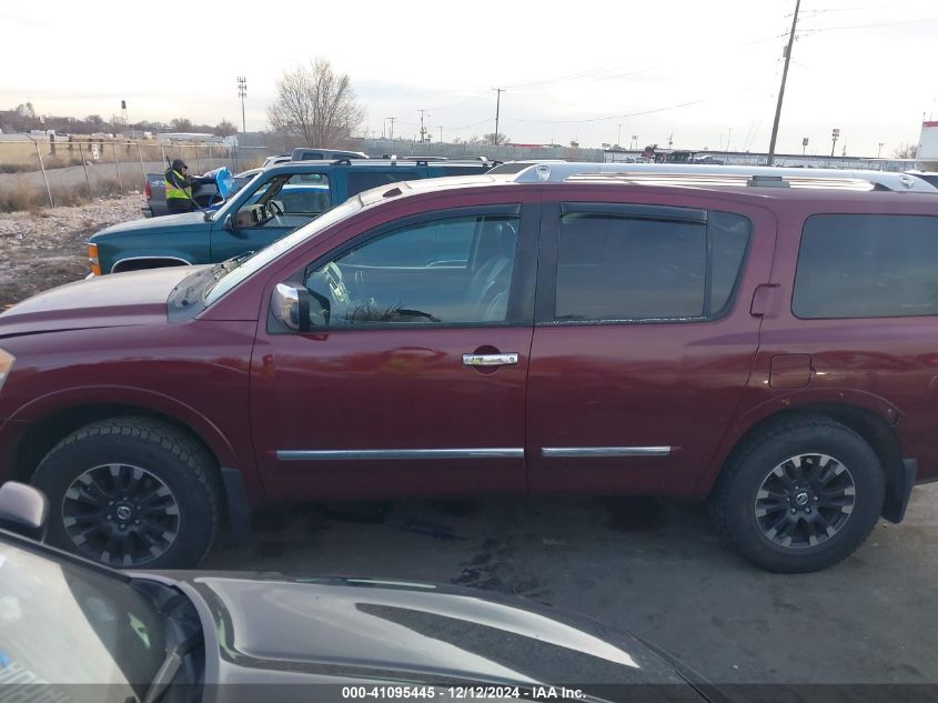 2011 Nissan Armada Sl VIN: 5N1BA0NC7BN608222 Lot: 41095445