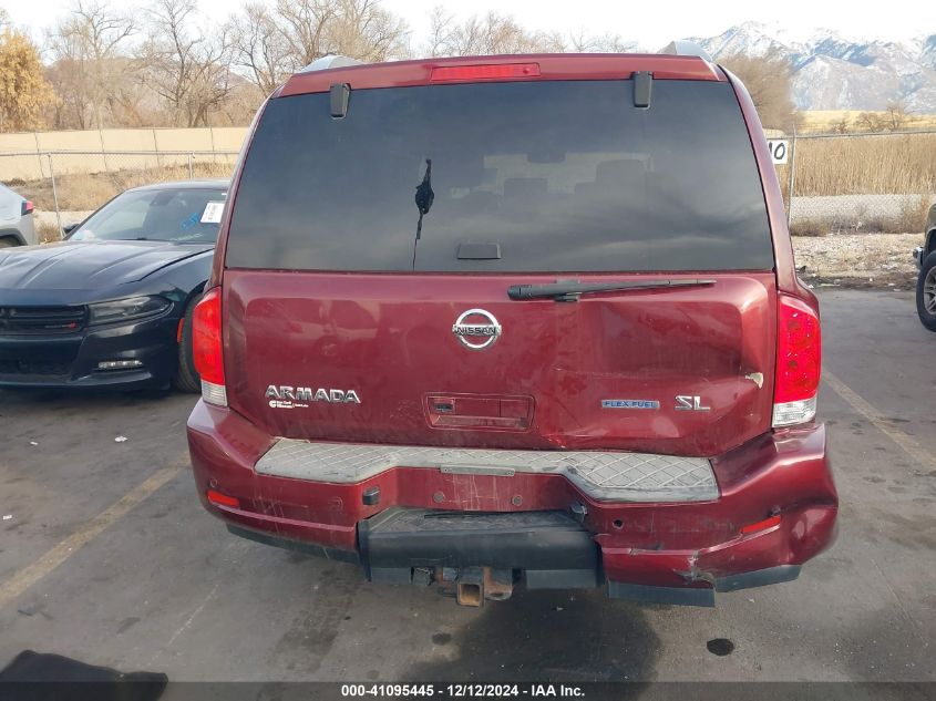 2011 Nissan Armada Sl VIN: 5N1BA0NC7BN608222 Lot: 41095445