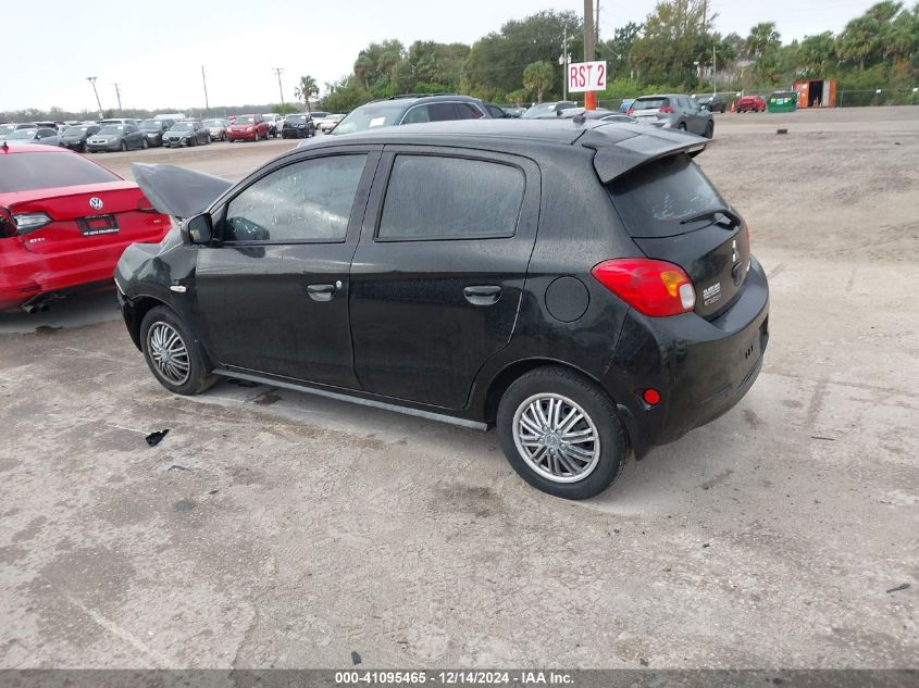 VIN ML32A3HJ0FH039169 2015 Mitsubishi Mirage, DE no.3