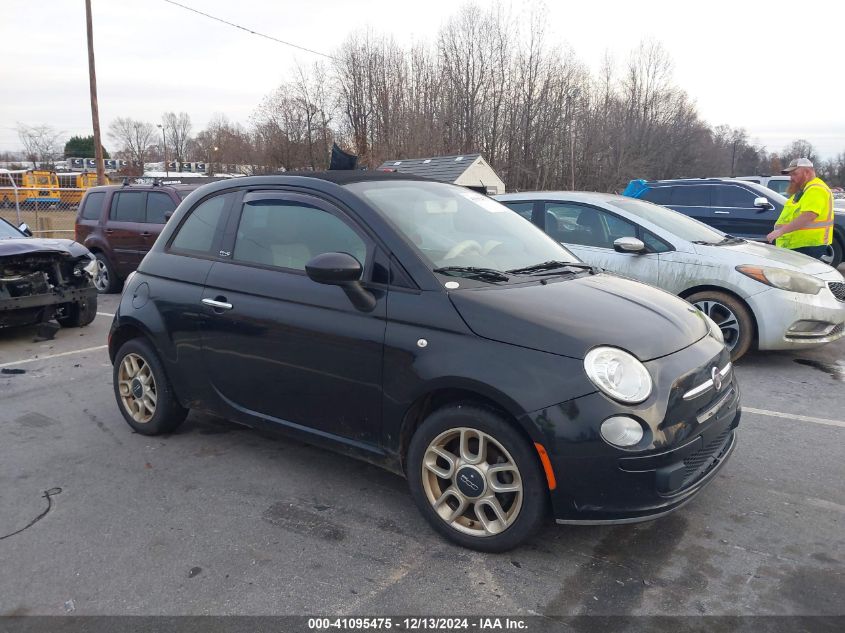 VIN 3C3CFFDR4DT607801 2013 Fiat 500, C Pop no.1