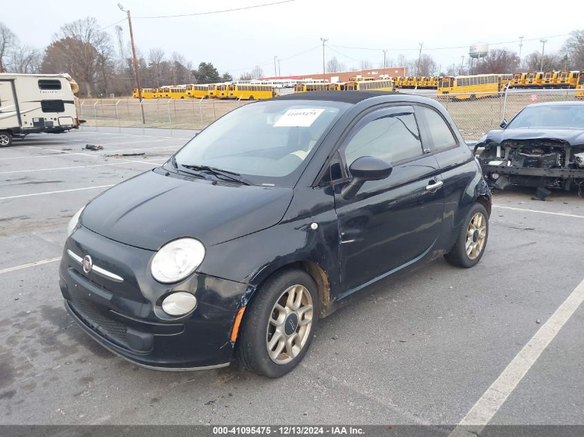 VIN 3C3CFFDR4DT607801 2013 Fiat 500, C Pop no.2