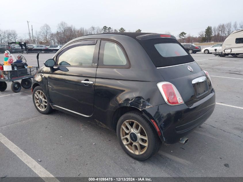 VIN 3C3CFFDR4DT607801 2013 Fiat 500, C Pop no.3