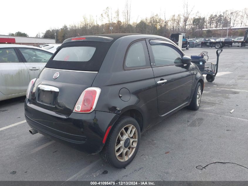 VIN 3C3CFFDR4DT607801 2013 Fiat 500, C Pop no.4