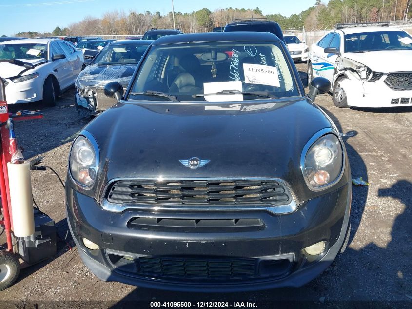 2013 Mini Paceman Cooper S VIN: WMWSS7C58DWN51859 Lot: 41095500