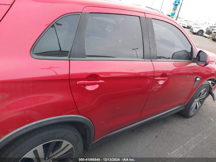 2020 Mitsubishi Outlander Sport 2.0 Es VIN: JA4AP3AU4LU027356 Lot: 41095540