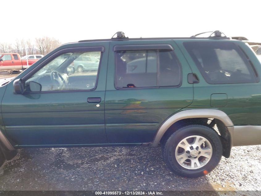 2000 Nissan Pathfinder Le/Se/Xe VIN: JN8AR07Y6YW417383 Lot: 41095573