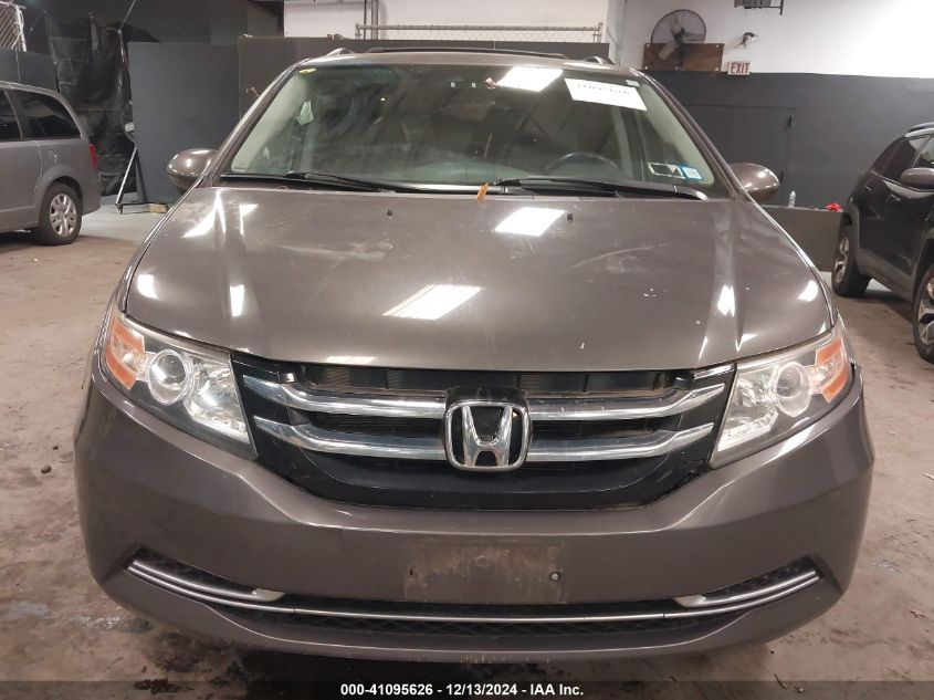 VIN 5FNRL5H69FB128798 2015 Honda Odyssey, Ex-L no.12