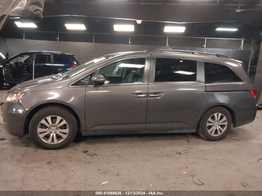 VIN 5FNRL5H69FB128798 2015 Honda Odyssey, Ex-L no.14