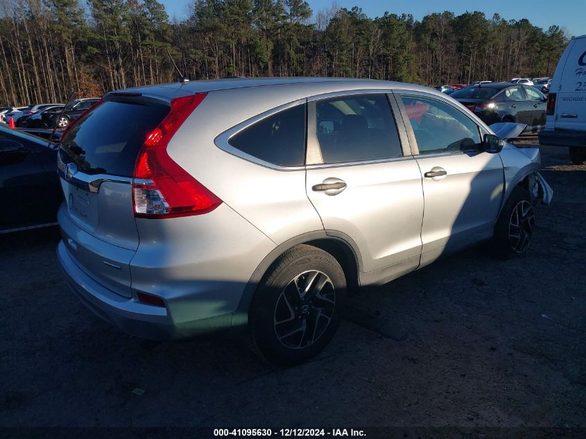 VIN 2HKRM3H4XGH537508 2016 Honda CR-V, SE no.4