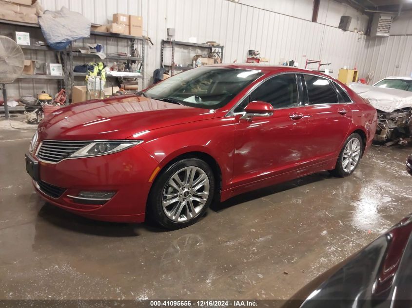 VIN 3LN6L2LU4ER829670 2014 Lincoln Mkz Hybrid no.2