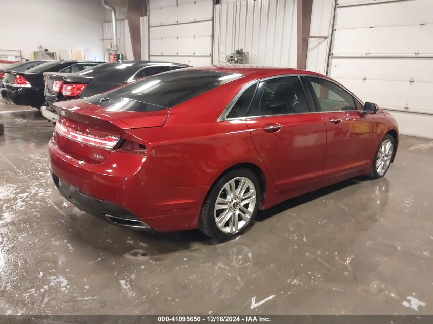 VIN 3LN6L2LU4ER829670 2014 Lincoln Mkz Hybrid no.4