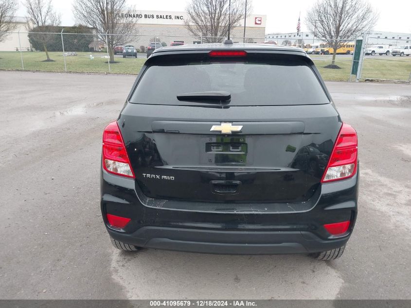 2020 Chevrolet Trax Awd Ls VIN: KL7CJNSB9LB324348 Lot: 41095679