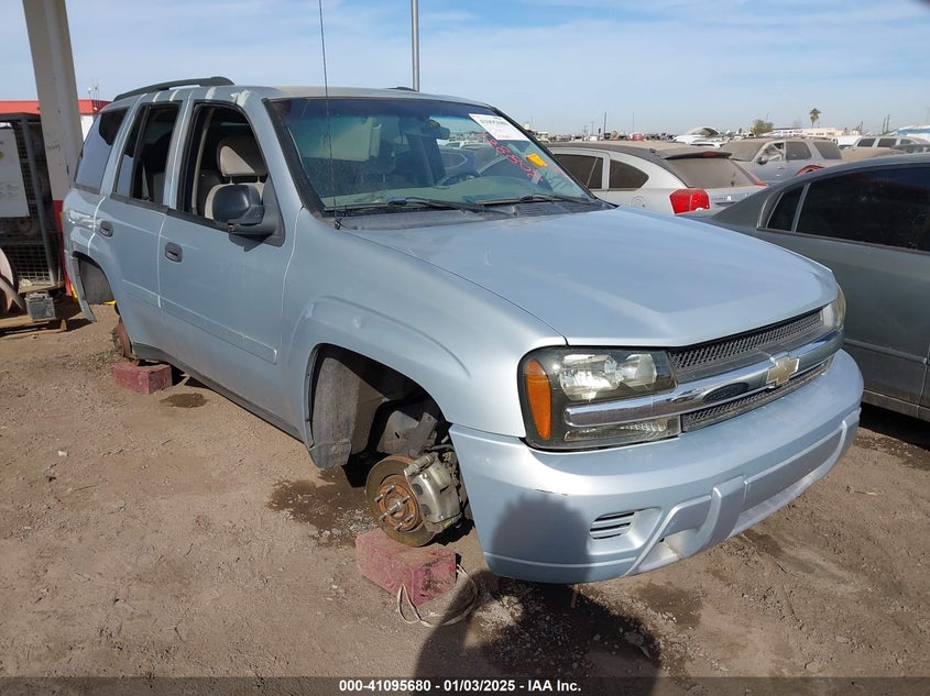 2008 CHEVROLET TRAILBLAZER VIN: 1GNDT13S182208861