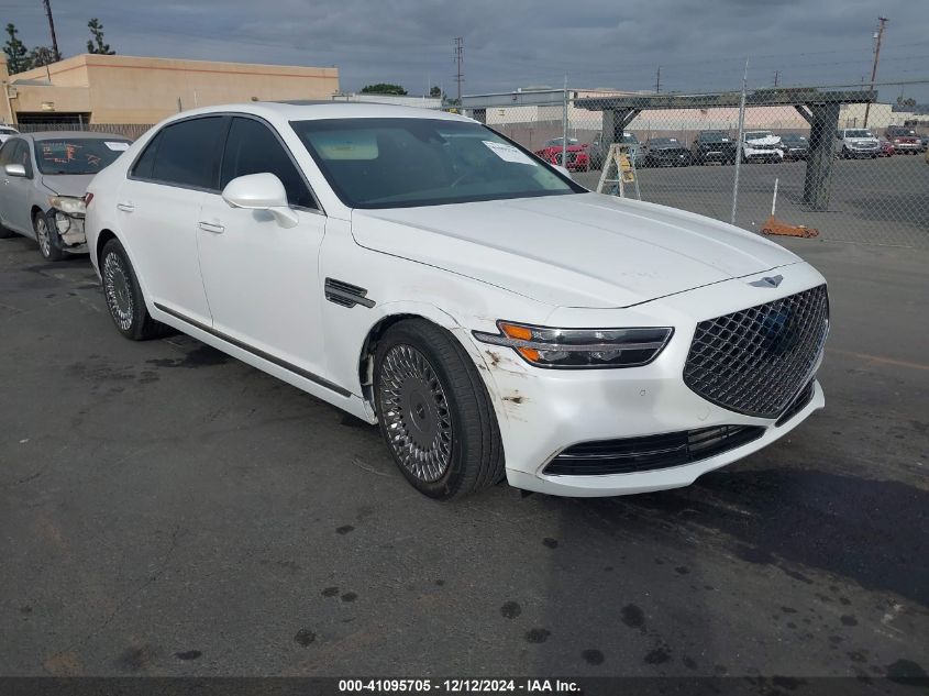 VIN KMTF34PA0LU078784 2020 Genesis G90, 3.3T Premiu... no.1