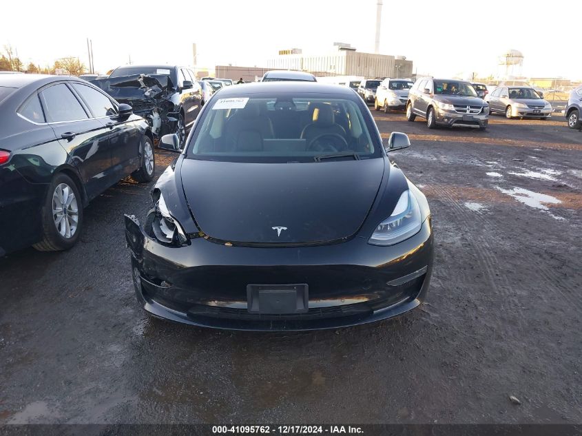 2021 Tesla Model 3 Long Range Dual Motor All-Wheel Drive VIN: 5YJ3E1EB4MF044881 Lot: 41095762