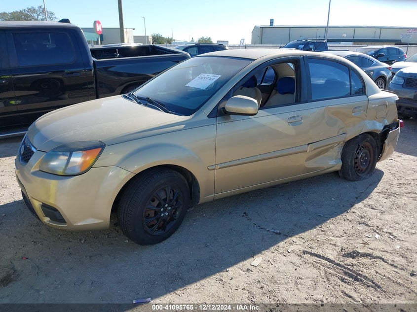Vin: knadh4a38a6647056, lot: 41585884, kia rio lx 20102