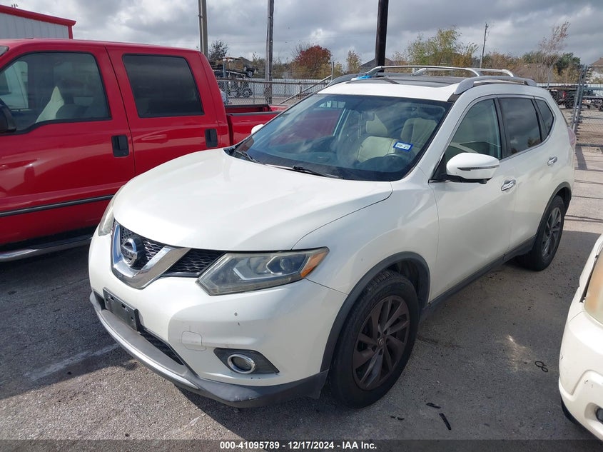 2016 NISSAN ROGUE S/SL/SV - 5N1AT2MT1GC816151